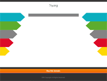 Tablet Screenshot of 7ry.org